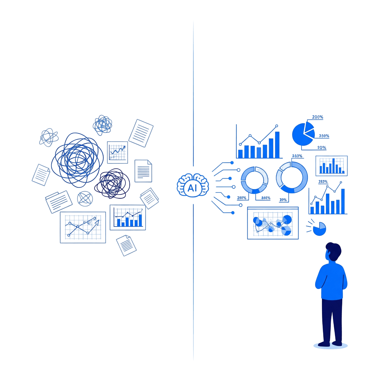 AI empowers teams to build intelligent solutions that adapt, learn from data, and unlock new opportunities for growth.